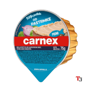Carnex pastrmka pasteta 75g.